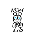 ゆるっくまん（個別スタンプ：6）