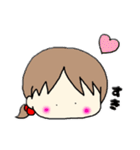 ふわふわる～ん♡な女の子スタンプ（個別スタンプ：2）