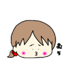 ふわふわる～ん♡な女の子スタンプ（個別スタンプ：7）
