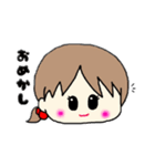 ふわふわる～ん♡な女の子スタンプ（個別スタンプ：15）