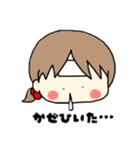 ふわふわる～ん♡な女の子スタンプ（個別スタンプ：18）