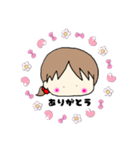 ふわふわる～ん♡な女の子スタンプ（個別スタンプ：22）
