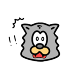 たぶんオオカミ。（個別スタンプ：7）