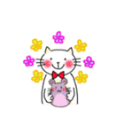 ネコちゃんとネズミちゃん（個別スタンプ：21）