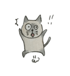 たぬきねこのスタンプ（個別スタンプ：3）