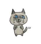 たぬきねこのスタンプ（個別スタンプ：5）