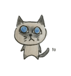 たぬきねこのスタンプ（個別スタンプ：6）