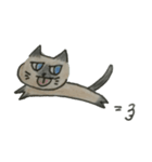 たぬきねこのスタンプ（個別スタンプ：16）