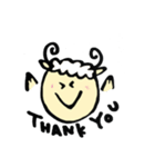 いろ色ひつじーず（個別スタンプ：8）