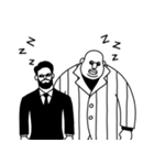 無口なおじさんたち（個別スタンプ：23）
