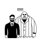 無口なおじさんたち（個別スタンプ：24）