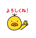 あひるのガガッチ（ファミリー）（個別スタンプ：3）