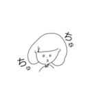 シンプルな人達。（個別スタンプ：19）