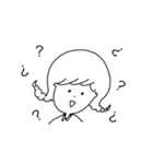 シンプルな人達。（個別スタンプ：32）