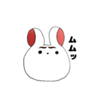 白玉うさぎ。（個別スタンプ：1）