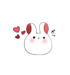 白玉うさぎ。（個別スタンプ：2）