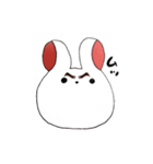 白玉うさぎ。（個別スタンプ：4）