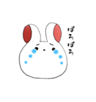 白玉うさぎ。（個別スタンプ：6）