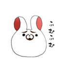 白玉うさぎ。（個別スタンプ：8）