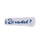 基本スペイン語 （書道）（個別スタンプ：19）