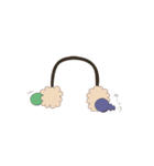 ぬんぬんスタンプどすんこちゃんinwinter（個別スタンプ：12）