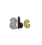 退屈な文字たち（個別スタンプ：31）