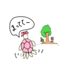カメタロくんスタンプ 第2弾（個別スタンプ：21）