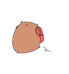 カピバラっぽいもの2（個別スタンプ：1）