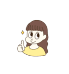 色んな女の子の詰め合わせ。（個別スタンプ：15）