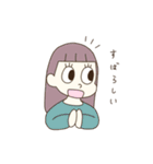 色んな女の子の詰め合わせ。（個別スタンプ：16）