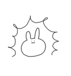 白玉うさぎ ”柏”（個別スタンプ：12）