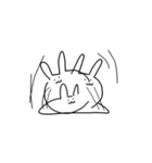白玉うさぎ ”柏”（個別スタンプ：23）