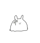 白玉うさぎ ”柏”（個別スタンプ：26）