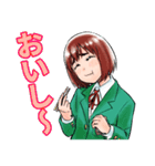 もぐささん（食い意地女子）（個別スタンプ：7）