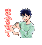 もぐささん（食い意地女子）（個別スタンプ：11）