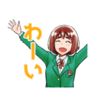 もぐささん（食い意地女子）（個別スタンプ：29）
