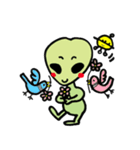 宇宙人ぽっち2（個別スタンプ：5）