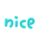 well done！ :)（個別スタンプ：10）