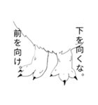 頼れる長と書いてライチョウと読む。（個別スタンプ：12）