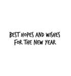年末年始 挨拶 a＊（個別スタンプ：6）