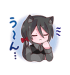 キュートなねこみみ日常スタンプ（個別スタンプ：10）