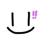 手書き、落書き、顔文字、文字スタンプ（個別スタンプ：11）