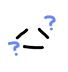 手書き、落書き、顔文字、文字スタンプ（個別スタンプ：12）
