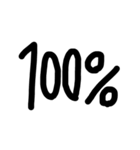 手書き、落書き、顔文字、文字スタンプ（個別スタンプ：30）