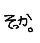 手書き、落書き、顔文字、文字スタンプ（個別スタンプ：33）