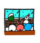 丸コロパンダウサギコアラ（個別スタンプ：14）