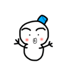 日常的に使える雪だるまスタンプ（個別スタンプ：1）