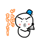 日常的に使える雪だるまスタンプ（個別スタンプ：5）