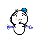 日常的に使える雪だるまスタンプ（個別スタンプ：9）