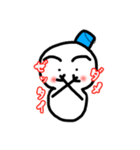 日常的に使える雪だるまスタンプ（個別スタンプ：15）